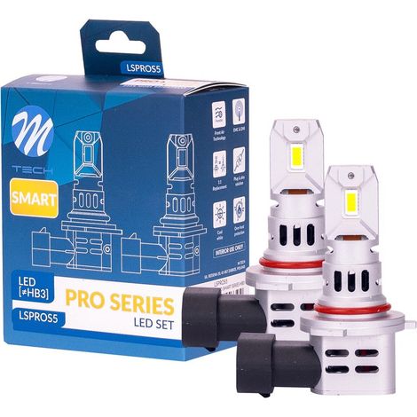 2 AMPOULES LED HB3 42W 12V 6000K 4600LM MAX PLUG AND PLAY