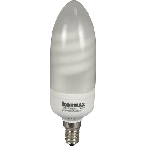 Bombilla ahorro vela  E14