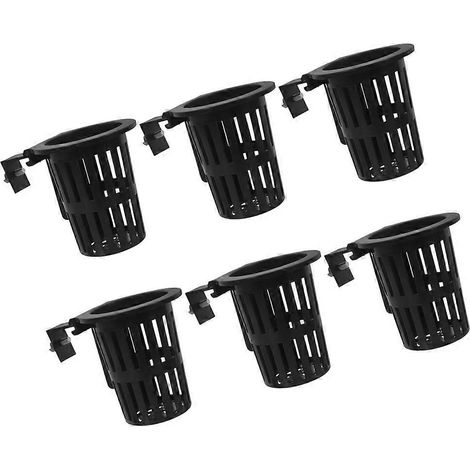 Panier hydroponique pour aquarium, support pour plantes, 6 pots suspendus pour le jardinage (1/5)