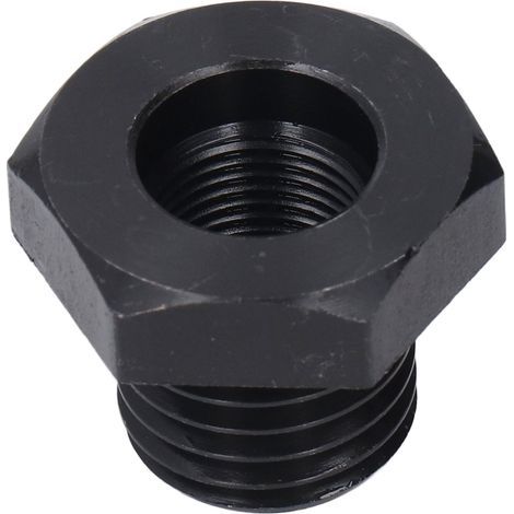 Spindeladapter für Holzdrehbank-Spindelstock, Gewindefutter-Einsatzadapter, 3/4 Zoll x 16 tpi auf 1 Zoll 8 tpi Stahl-Planscheibe (1/5)