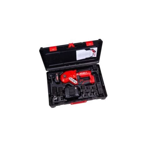 VIRAX MINISTEM  BIEGEMASCHINE 18V  12-14-16-18-22MM KOMPAKTES  und LEICHTES  18V Biegegerät  4,9 kg  / 1x  2,0 Ah  Akku +  Ladegerät in  Virabox -  251778