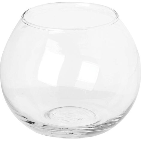 Vaso per candele in vetro H10cm - Atmosphera créateur d'intérieur