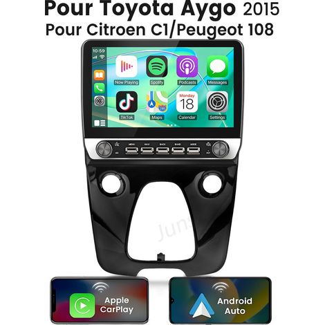 10.1 pouces Carplay Autoradio pour Toyota Citroen Peugeot système Linux JUNSUN (1/5)