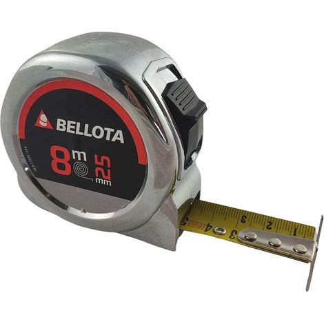 Flessometro Professionale Bellota 8 mt 25 mm