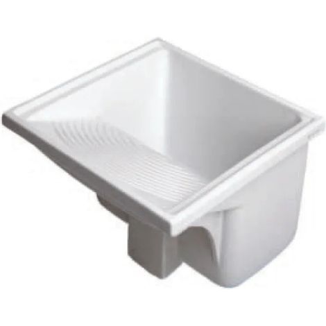 Lavatoio con sponda 45×53 CM (L×P) cm in ceramica (1/2)