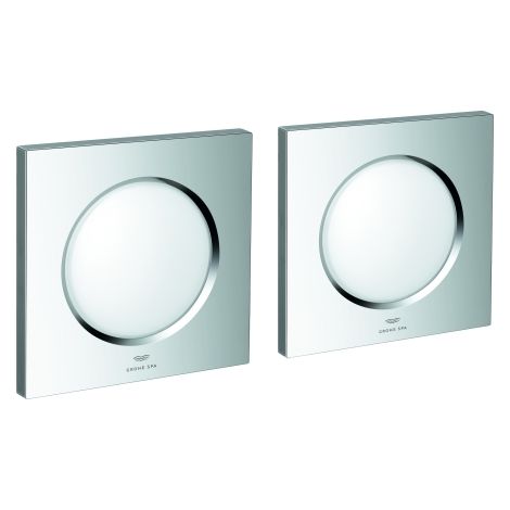 Lichtmodule Rainshower F-Series 36472 127 x 127mm pro Modul chrom (1/3)