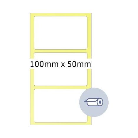 HERMA Rollenetikett 4090 Thermo 100x50mm weiß 2.000 St./Pack. (1/2)