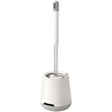 FENOPLASTICABrosse de toilette à long manche – poils souples – rangement indépendant – nettoyage hygiénique (1/5)