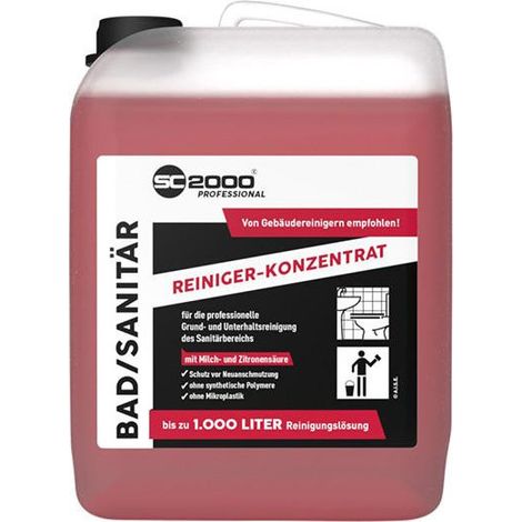 Baño profesional limpiador sanitario 10000ml