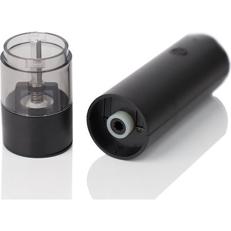 Set di macina sale e pepe elettrico, 1 pezzo, ricaricabile tramite USB, accessorio da cucina automatico (1/2)