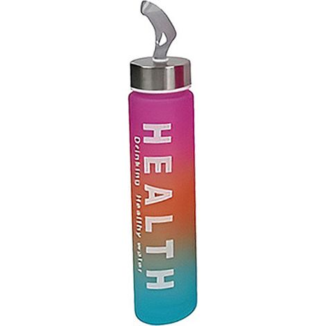 Borraccia Sportiva in Policarbonato Leggera e Resistente 300ml  per Palestra Corsa Trekking Chiusura Ermetica Ecologica per Attività Outdoor (1/3)