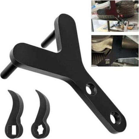 Outil de démontage de rotule inférieure pour bras de suspension automobile – universel, en acier trempé, 2 pièces (1/5)