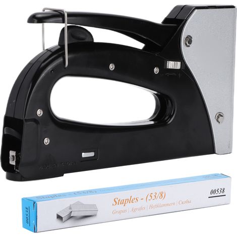 Staple Gun Heavy Duty Nail Removal Function LaborSaving Nail Gun for Material Repair (1/5)