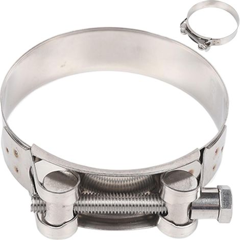 Pinces d'engrenages à vis sans fin pour plomberie, pinces de tuyaux en Clip réglable pour tuyaux robustes pour la machine à laver à l'automobile de plomberi (1/5)