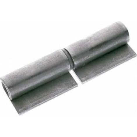 Charniere à Souder Gond Porte à Souder avec 2 Ailes 14 x 80 MM Pivot de Porte en Acier (1/3)