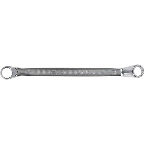 EHLIS llave estrella acodada. acero. zincado. 14x15 ,