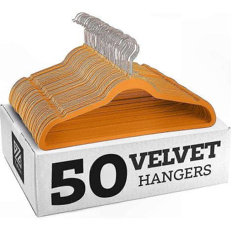 Rutschfeste Samtkleiderbügel – 10er-Pack für Kleidung, robustes Design, ideal für Kleiderschrank, täglicher Gebrauch, weiche und schützende Oberfläche. (1/4)