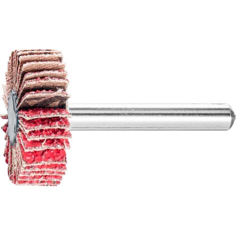 PFERD TOOLS Keramikkorn Fächerschleifer F Ø 30x10mm Schaft-Ø 6 mm CO-COOL40 hoher Abtrag auf Edelstahl 10 Stk (1/2)