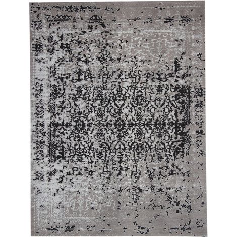 Tappeto Vintage Sunny 300 Beige e Nero per Interni ed Esterni (1/4)
