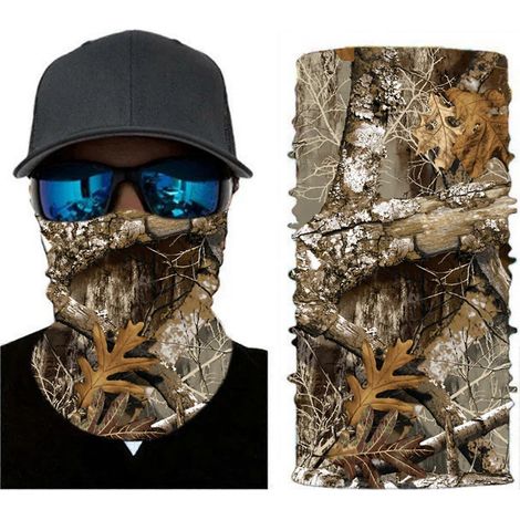 Cache-Col Polyvalent Anti-Vent Chaud, Foulard Tubulaire Épais pour Cyclisme Extérieur, Protège-Cou Respirant (1/5)