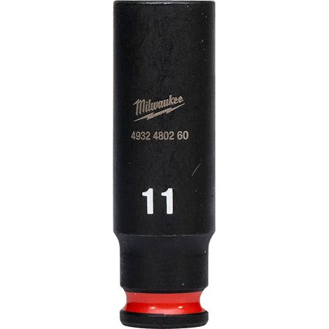 Chiave a bussola Milwaukee shockwave impact duty design lungo geometria antiscivolo (1/2)