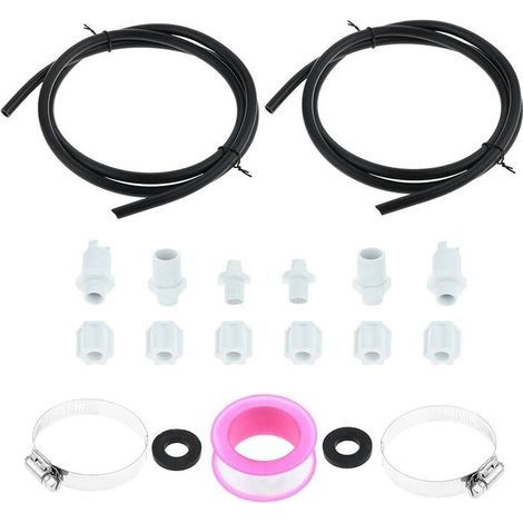 Deux ensembles Pour Hayward Clx220ga Cl220 hors Ligne chimique Feeder Connexion Lot avec selle Clamp (1/4)