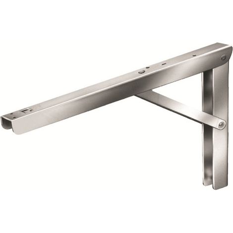 Konsole Vario klappbar/verstellbar, Höhe 270 mm, Tiefe 400 mm, Stahl verzinkt