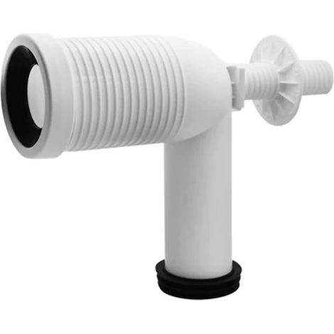 Curva tecnica per vaso traslato rak d 165-210 mm tubi raccordi scarico plastica