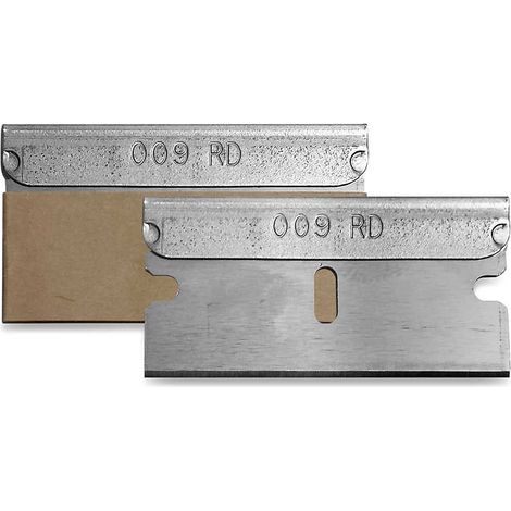 Lot de 100 lames pour grattoir a vitre a lame retractable - DME - Les grattoirs