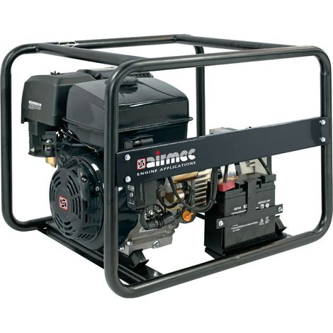 AIRMEC LS 5000-E AVR Generatore 5 kW Monofase LONCIN BENZINA