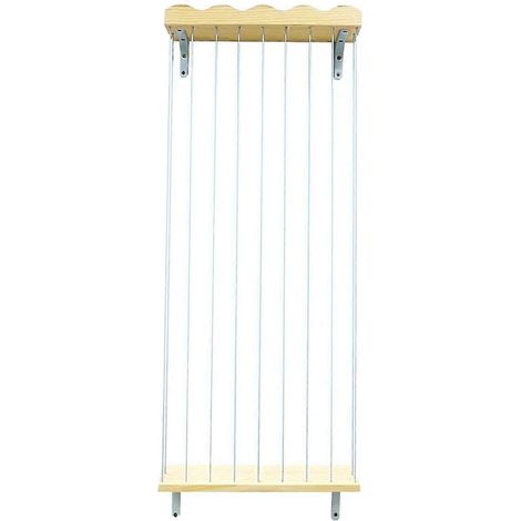 Rangement d'angle pour peluches - Étagère à peluches réglable en longueur pour chambre d'enfant (1/5)