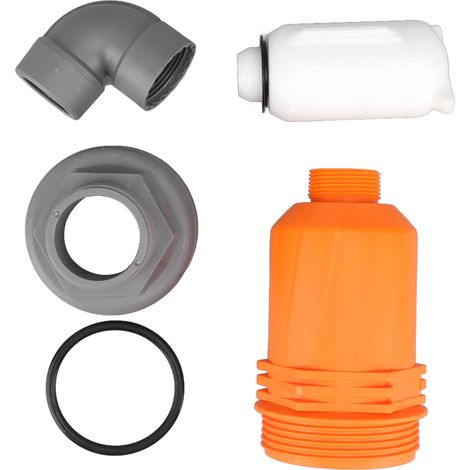 G2 Soupape d'Échappement Automatique en Plastique, Vanne Pneumatique Droite à Passage Direct pour Outil de Jardin, Type Rapide 6663A PP (1/5)