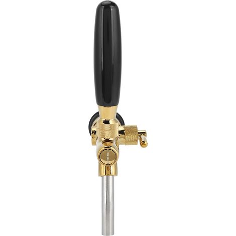 Robinet de bière réglable à filetage G5/8, en laiton et acier inoxydable, pour bars et restaurants à domicile. (1/5)