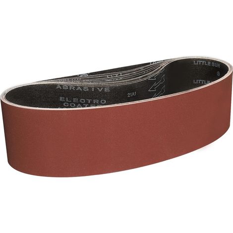 Bandes Abrasifs 100x915 mm-10 Pièces de 400 Grain Bande Ponceuse pour Ponçage et Polissage avec Ponceuse à Bande Portable (1/5)