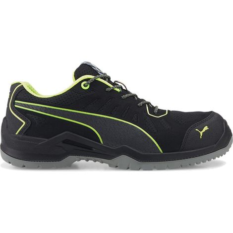 Scarpe da lavoro Puma Fuse TC Green Low S1P SRC ESD - 42 - Nero/Verde