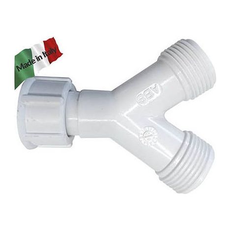 Pièce en Y filetée 3/4 "pour lave-linge F-MM