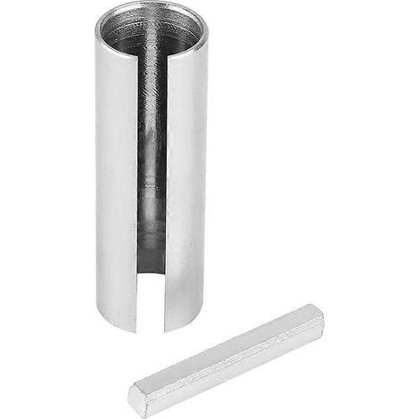 Adaptateur de manchon de poulie de vilebrequin pour moteur à essence de 7/8" à 1" avec clavette étagée (1/4)