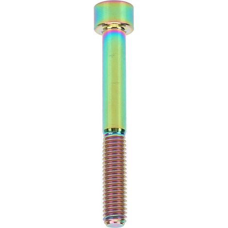 Vis en titane M6x50mm pour potence de vélo, visserie colorée en alliage de titane pour guidon de bicyclette, vis de potence attrayante pour extérieur (1/5)