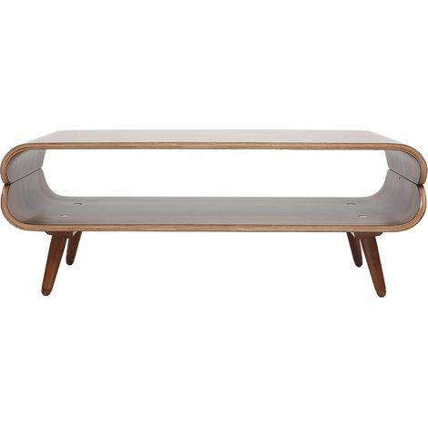 Design-Couchtisch Nussbaum TAKLA