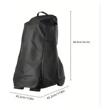 Housse de protection extérieure pour nettoyeur haute pression, housse de protection pour pompe de nettoyeur haute pression électrique (45 x 45 x 87 cm). (1/4)