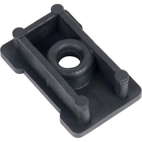 Piedino para estantería perfil U 600x300x240