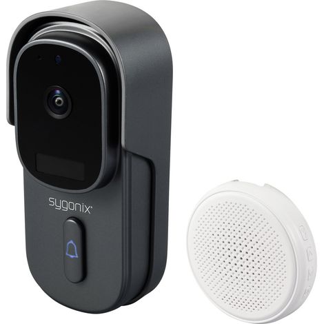 Sygonix   IP-Video-Türsprechanlage WLAN, Funk   Grau, Weiß