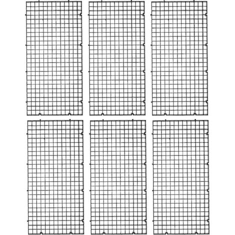 Lot de 6 accessoires pour aquarium : cloison, grilles de filtration et séparateurs. (1/5)