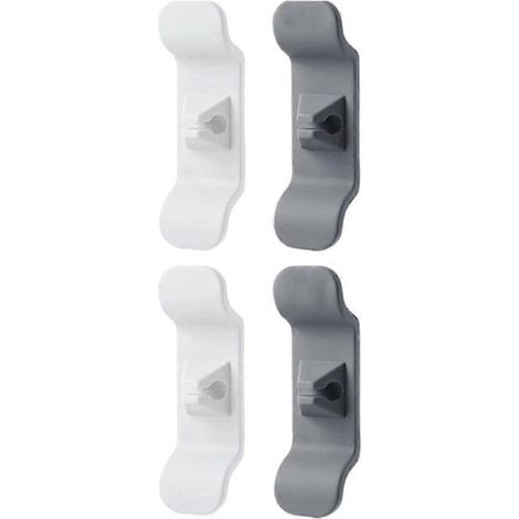 Set mit 4 Kabelorganisatoren und Gleitmatten für Standmixer