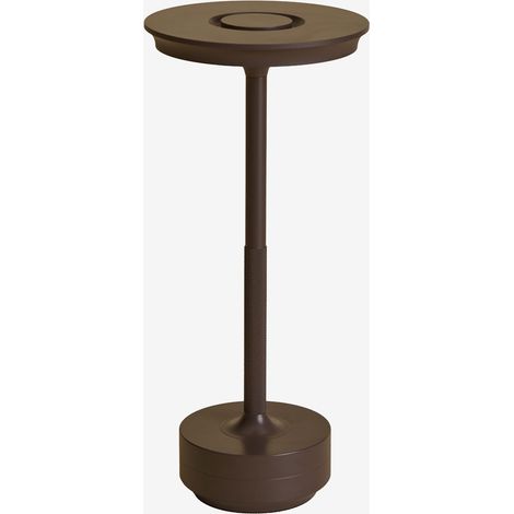 Lampe de table LED sans fil pour extérieur Rivkin SKLUM Marron Chocolat