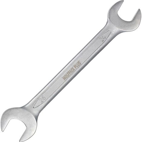 Gabelschlüssel Plus 24x26 Chrom-Vanadium-Stahl DIN 3110 (1/4)