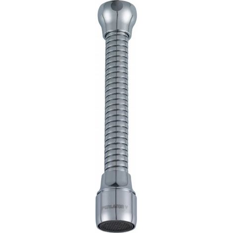 Tubo a nido d'ape con aeratore 22x100 femmina + 24x100 maschio - 7L/min.