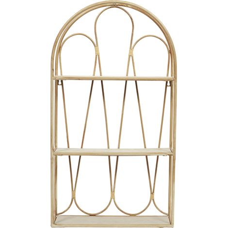 Etagere - HOME DECO FACTORY - Murale - Arche - Marron (1/4)