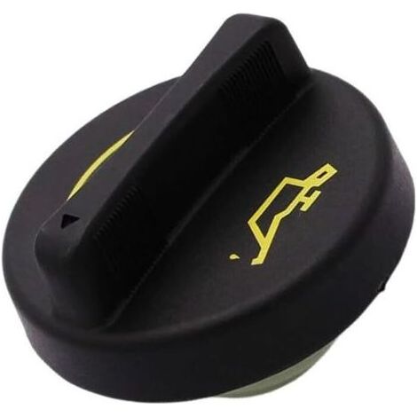 Pour Kia et bouchon de remplissage d'huile moteur, noir bouchon de remplissage d'huile moteur de remplacement pour Kia pour Hyundai 1.6L 2.0L 2.4L 08-19 26510-26611 (1/5)
