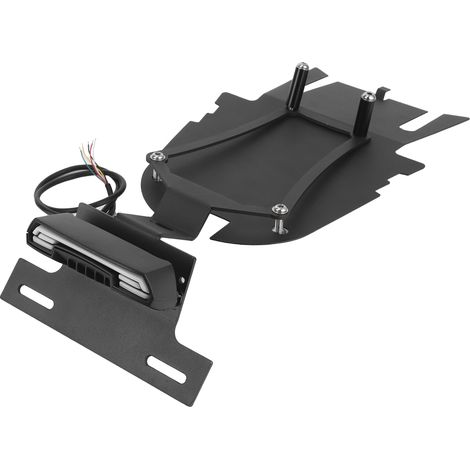 Support Moto Plaque Filtre Suppression LED Feu Arrière Compatible Yamaha XSR 700 2016-2020 (1/5)
